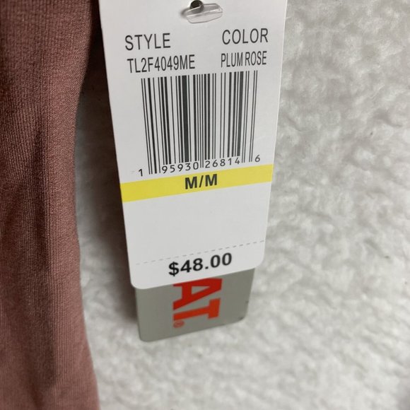 32 Degrees Heat Sweatshirt Women's Medium Plum Rose Drawstring Cowl Neck 7721 - Picture 4 of 8